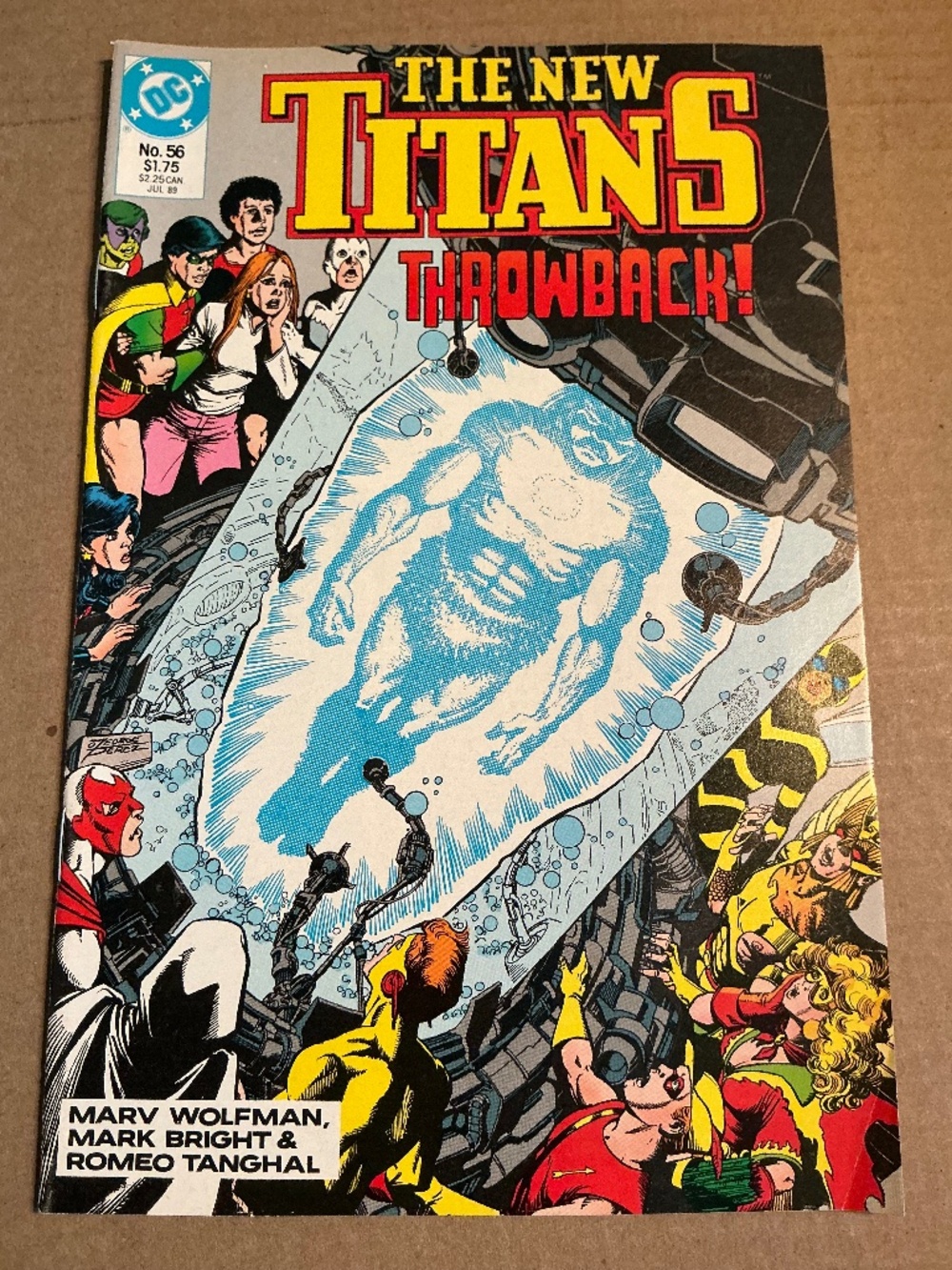 DC Comics The New Teen Titans Issue 56 July 1989